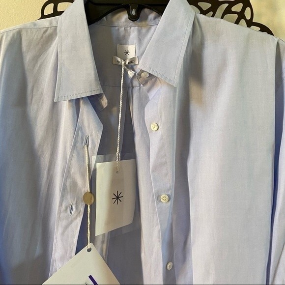 Manuel Ritz Classic Oxford Cotton Shirt S NWT - Picture 4 of 12